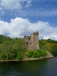 Urquhart Castle located on Loch Ness